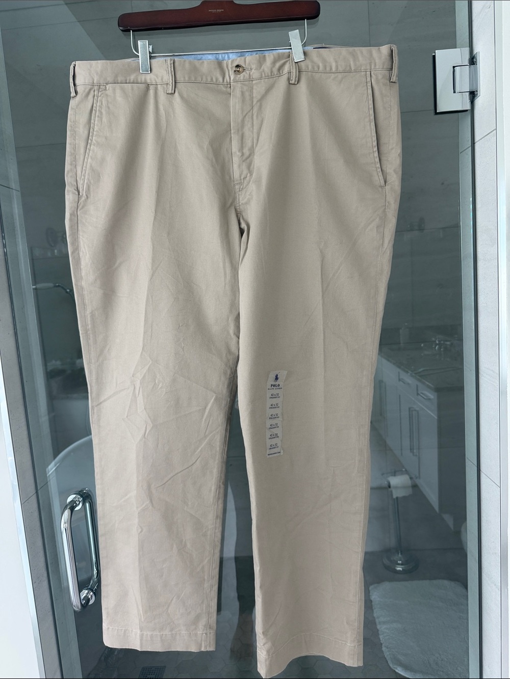 Polo by Ralph Lauren Light Khaki Straight-Leg Chinos